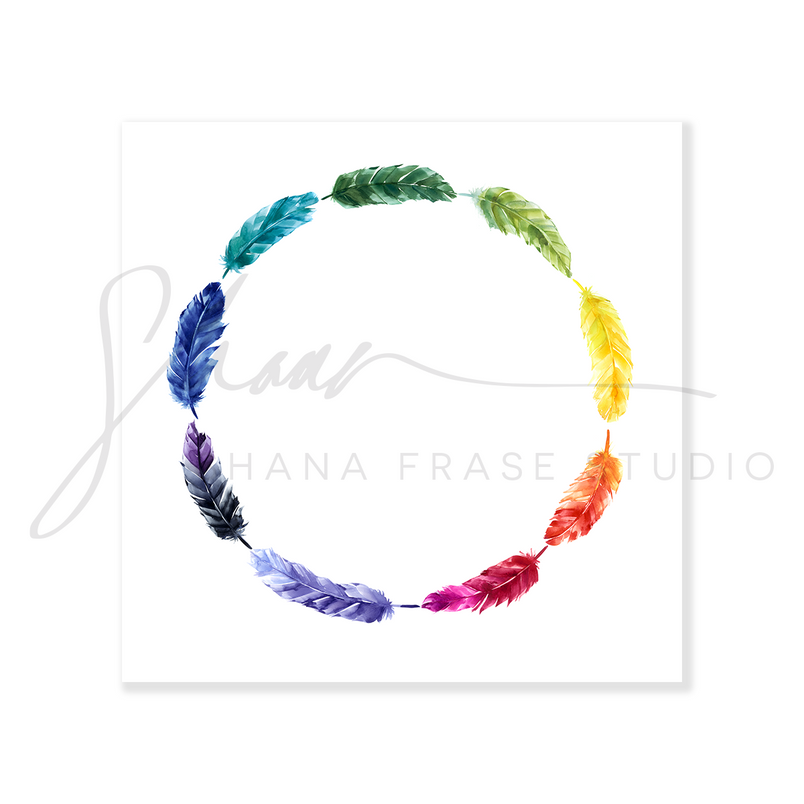 FEATHER WREATH