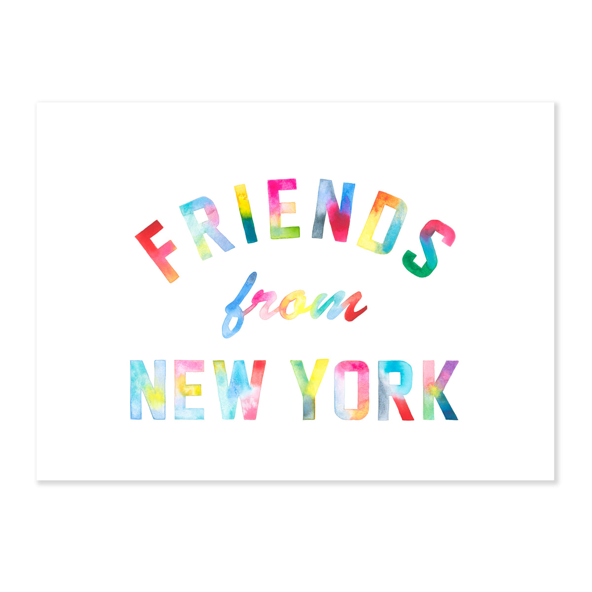 FRIENDS FROM NEW YORK