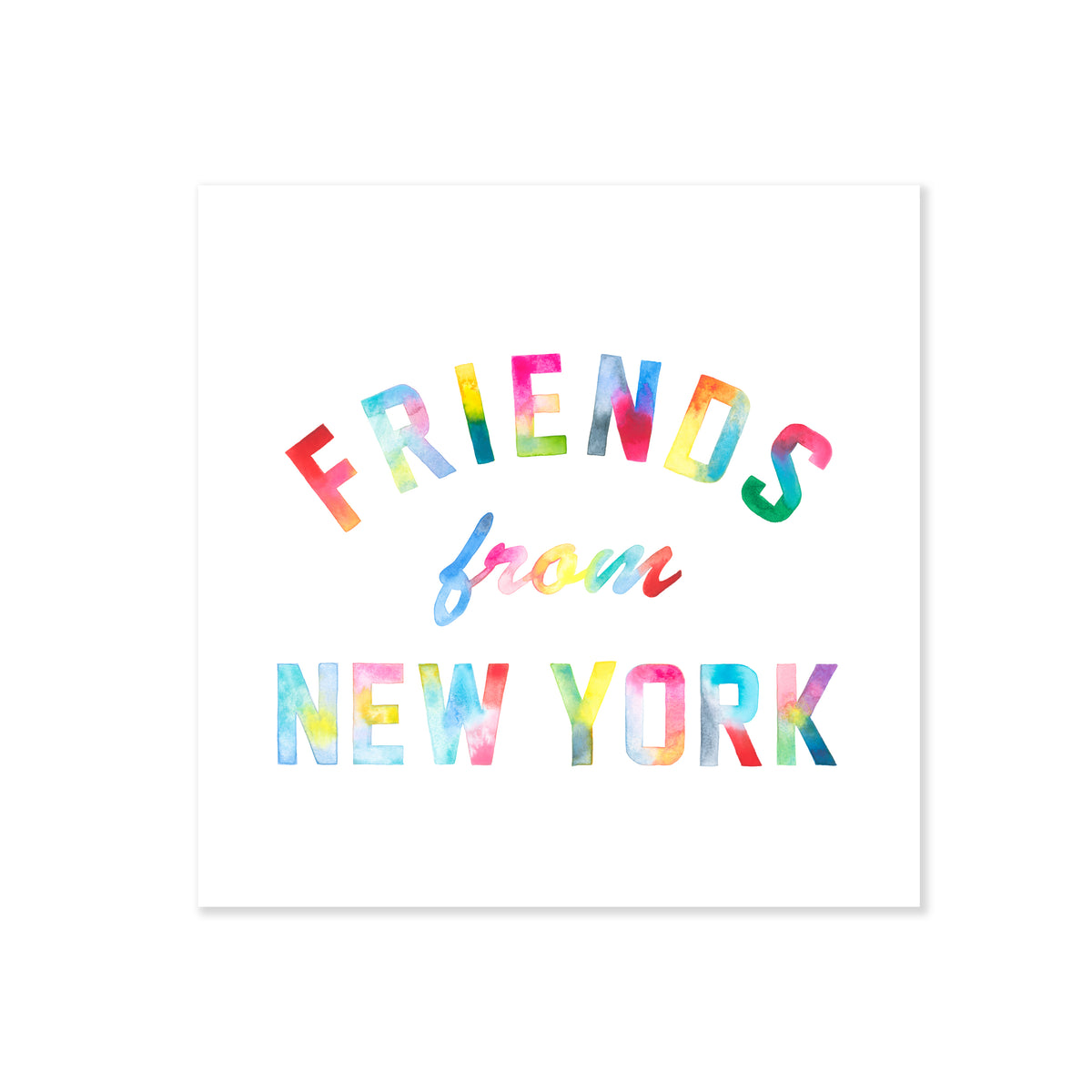 FRIENDS FROM NEW YORK